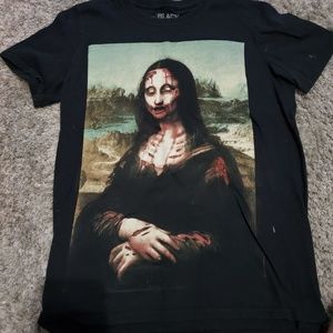 Black Matter Zombie Mona Lisa